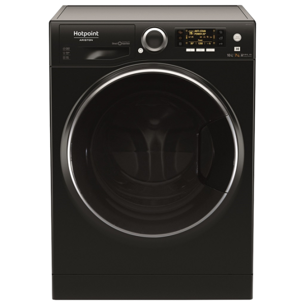 Стиральная машина с сушкой Hotpoint-Ariston RDPD 107617 JKD EU 10 кг / 1600 об/мин / Черный photo 1