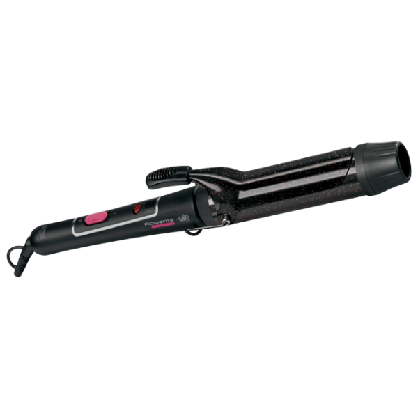 Ondulator de păr Rowenta CF3342 Cilindrică/ Pink Black photo 1