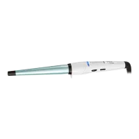 Ondulator de păr Remington Ci53W Conică/ Blue White