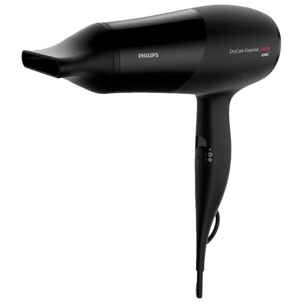 Uscător de păr Philips BHD030/00 2000 W / Black photo 1