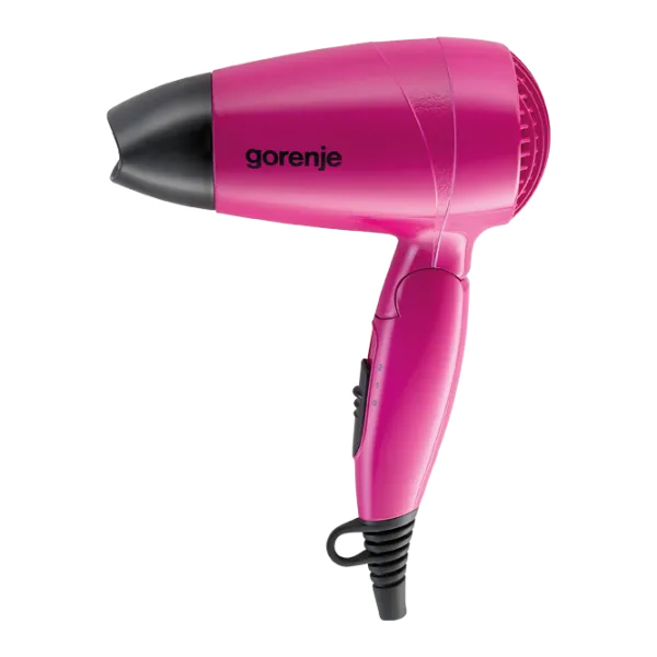 Uscător de păr Gorenje HD122P 1200 W / Pink photo 1