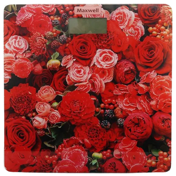 Cântar de podea Maxwell MW2666 150 kg/ Red photo 1