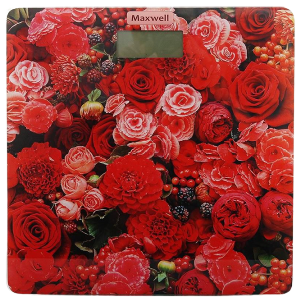 Cântar de podea Maxwell MW2666 150 kg/ Red photo 1
