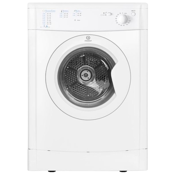 Mașină de uscat rufe Indesit IDV 75 7 kg/ White photo 1