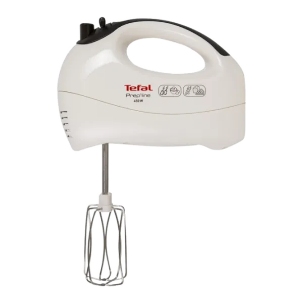 Миксер ручной Tefal HT410138 450 Вт/ Черный Белый photo 1
