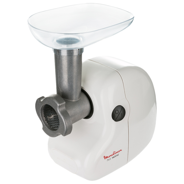 Mașină de tocat carne Moulinex ME208 1400 W/ 1.7 kg/ min/ White photo 1