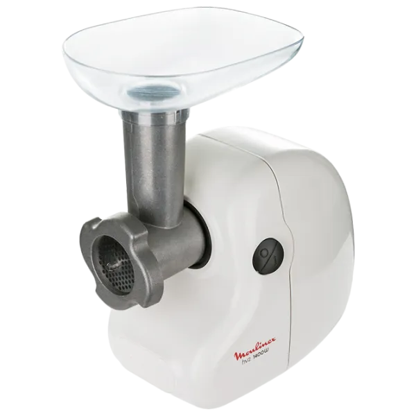 Mașină de tocat carne Moulinex ME209 1400 W/ 1.7 kg/ min/ White photo 1