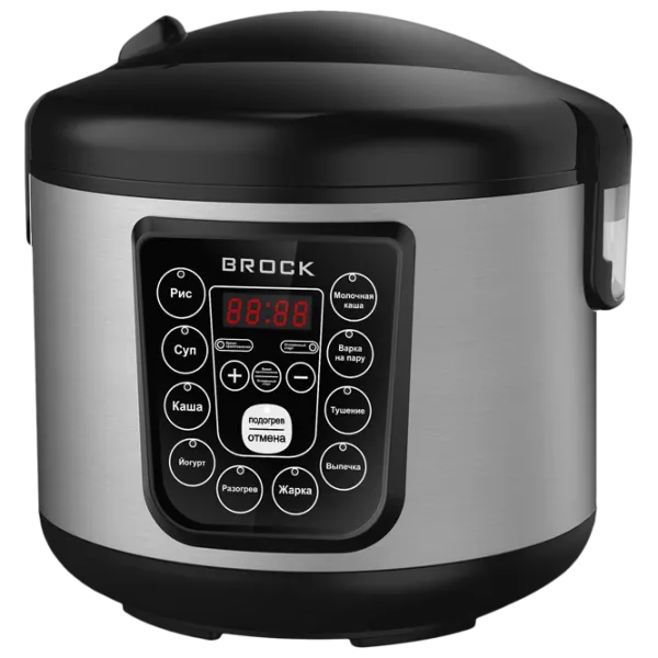 Мультиварка Brock MC 1005 700 Вт / Нержавеющая сталь photo 1