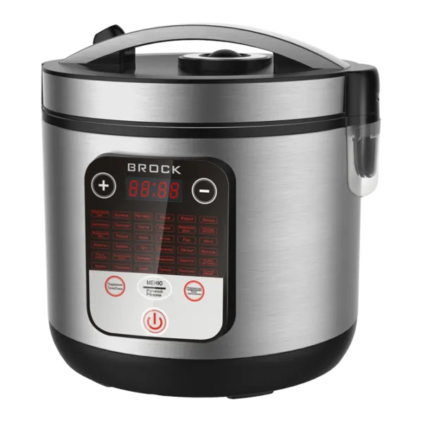Мультиварка Brock MC 3601 5 л/ 700 Вт/ Inox Серый photo 1