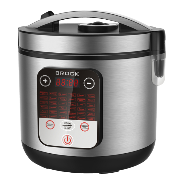 Мультиварка Brock MC 3601 5 л/ 700 Вт/ Inox Серый photo 1