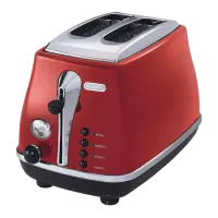Toster Delonghi Icona CTO2003R Mecanic/ 900 W/ Red