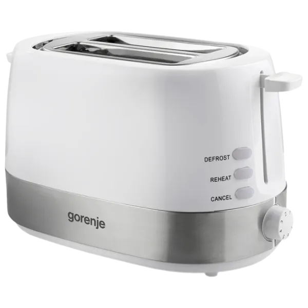Toster Gorenje T850WE Mecanic/ 850 W/ White photo 1