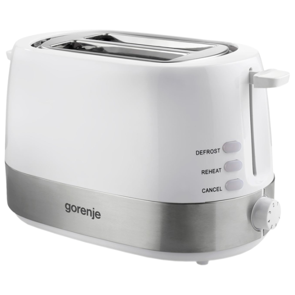 Toster Gorenje T850WE Mecanic/ 850 W/ White photo 1