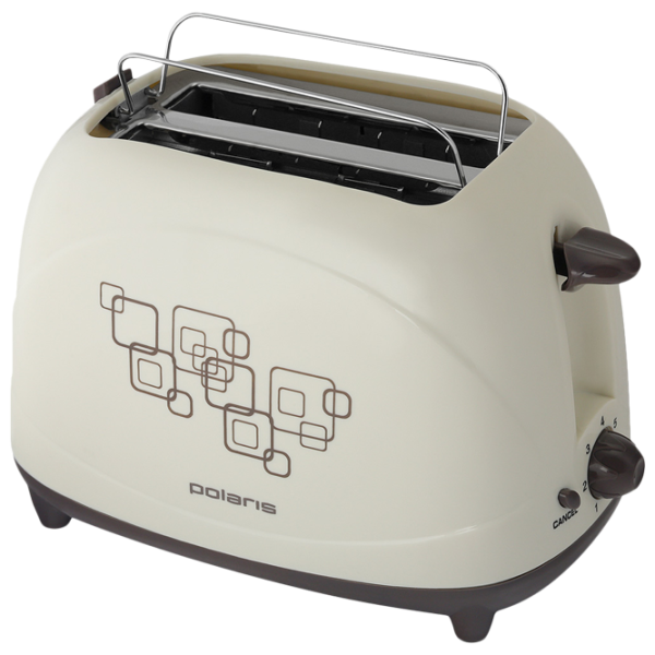 Тостер Polaris PET0707 Механическое/ 750 Вт/ Бежевый photo 1