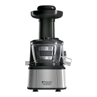 Соковыжималка Hotpoint-Ariston SJ4010FXB0 Шнековый/ 400 Вт/ Inox Серебристый