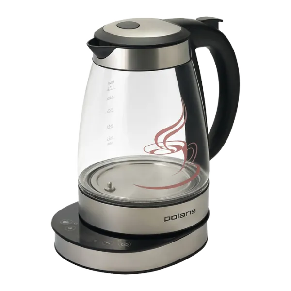 Ceainic Electric Polaris PWK1714CGLD 1.7 l/ Ascuns spirală/ Inox Silver photo 1 Ceainic Electric Polaris PWK1714CGLD 1.7 l/ Ascuns spirală/ Inox Silver photo 1