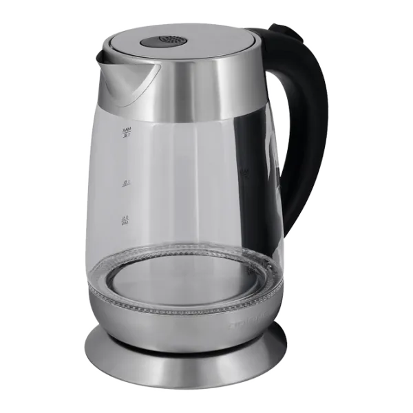 Ceainic Electric Polaris PWK1833CGL 1.8 l/ Ascuns spirală/ Inox Silver photo 1