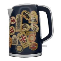 Электрочайник Polaris PWK 1730CA London 1.7л / Скрытый / Черный