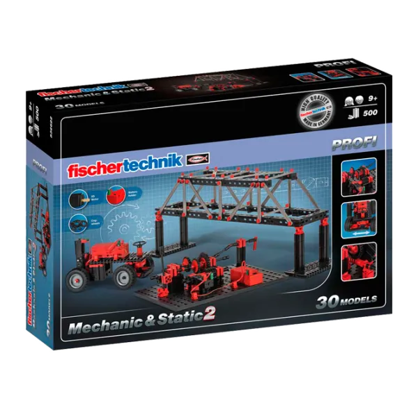 Конструктор FischerTechnik Mechanic & Static 2 Классический/ Красный photo 1