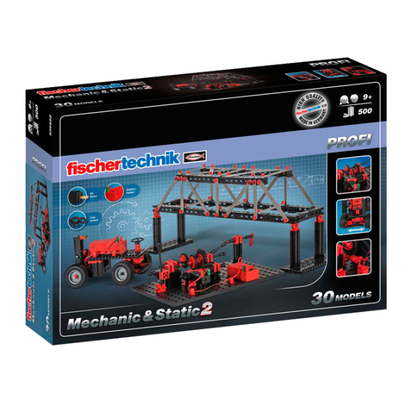 Конструктор FischerTechnik Mechanic & Static 2 Классический/ Красный photo 1