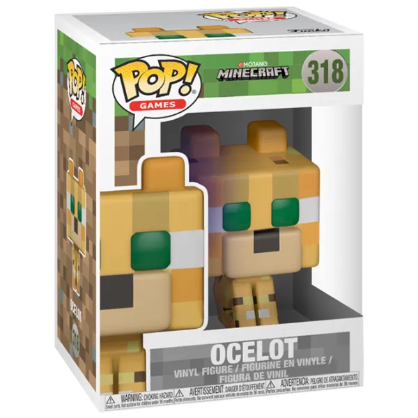 Фигурка Funko Minecraft Ocelot 3+/ Коричневый photo 1