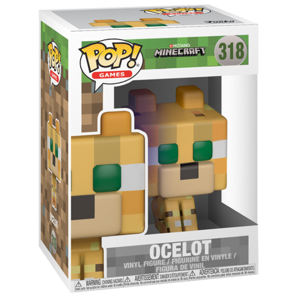 Фигурка Funko Minecraft Ocelot 3+/ Коричневый photo 1