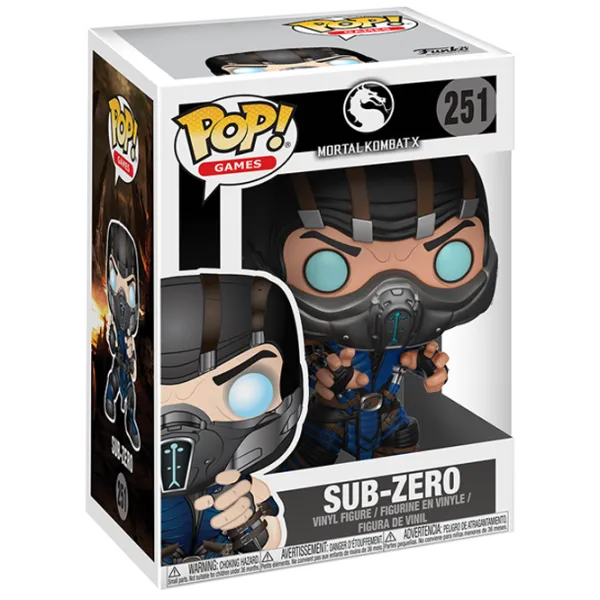 Фигурка Funko Mortal Kombat Sub-Zero 17+ / Синий photo 1