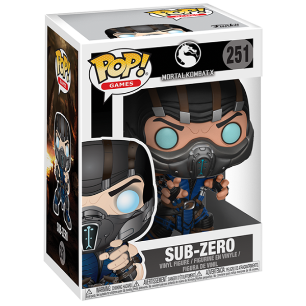 Фигурка Funko Mortal Kombat Sub-Zero 17+ / Синий photo 1