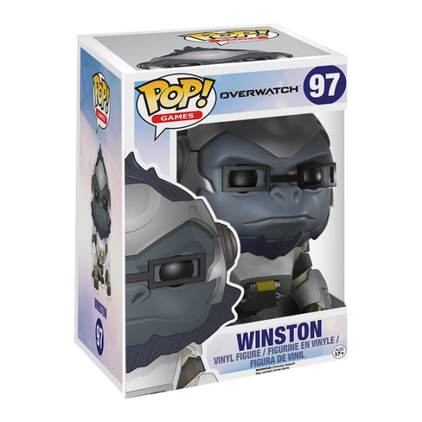 Виниловые фигурки Funko Overwatch: 6" Winston Серый photo 1