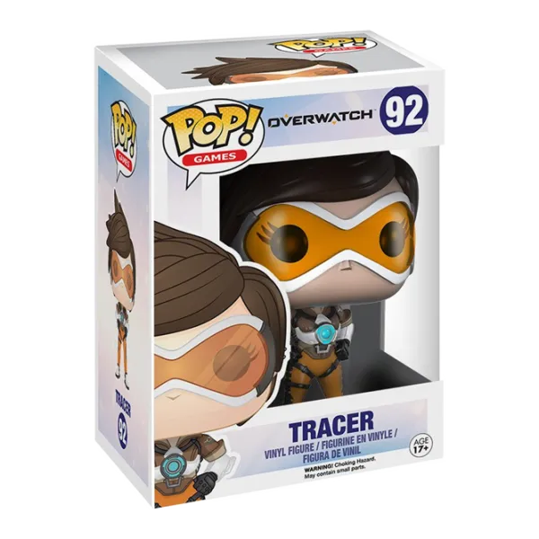 Виниловые фигурки Funko Overwatch: Tracer Оранжевый Белый photo 1