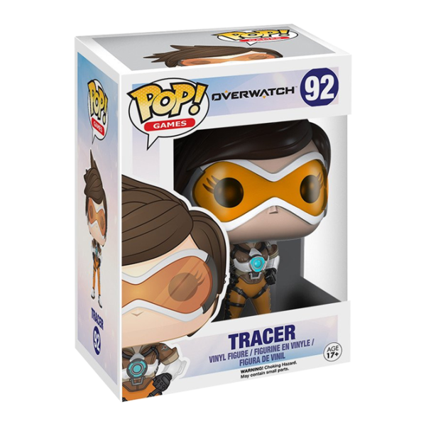 Виниловые фигурки Funko Overwatch: Tracer Оранжевый Белый photo 1