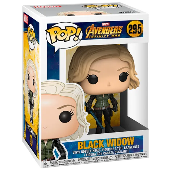 Figurină Funko Avengers Infinity War Black Widow 3+/ Black photo 1 Figurină Funko Avengers Infinity War Black Widow 3+/ Black photo 1