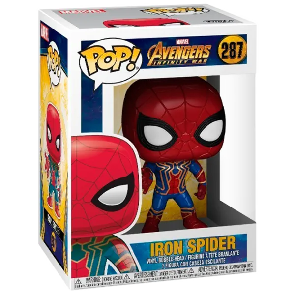 Figurină Funko Avengers Infinity War Iron Spider-Man 3+ / Black photo 1 Figurină Funko Avengers Infinity War Iron Spider-Man 3+ / Black photo 1