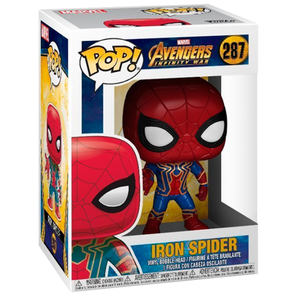Figurină Funko Avengers Infinity War Iron Spider-Man 3+ / Black photo 1 Figurină Funko Avengers Infinity War Iron Spider-Man 3+ / Black photo 1