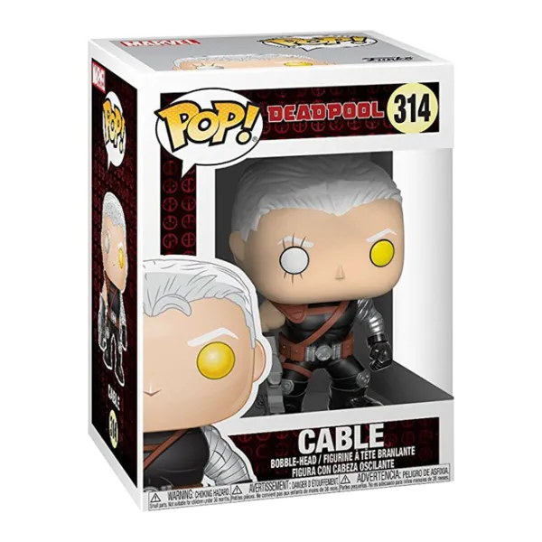 Виниловые фигурки Funko Deadpool: Cable Черный photo 1