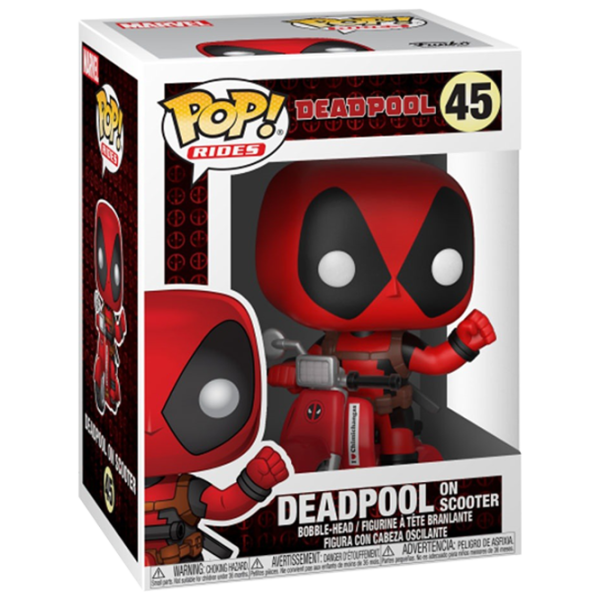 Фигурка Funko Deadpool Deadpool & Scooter 3+/ Красный photo 1