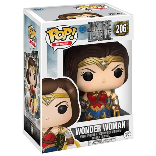 Figurină Funko Justice League Wonder Woman 3+/ Red photo 1 Figurină Funko Justice League Wonder Woman 3+/ Red photo 1