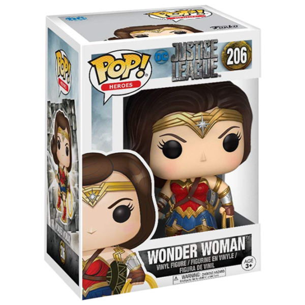 Figurină Funko Justice League Wonder Woman 3+/ Red photo 1 Figurină Funko Justice League Wonder Woman 3+/ Red photo 1