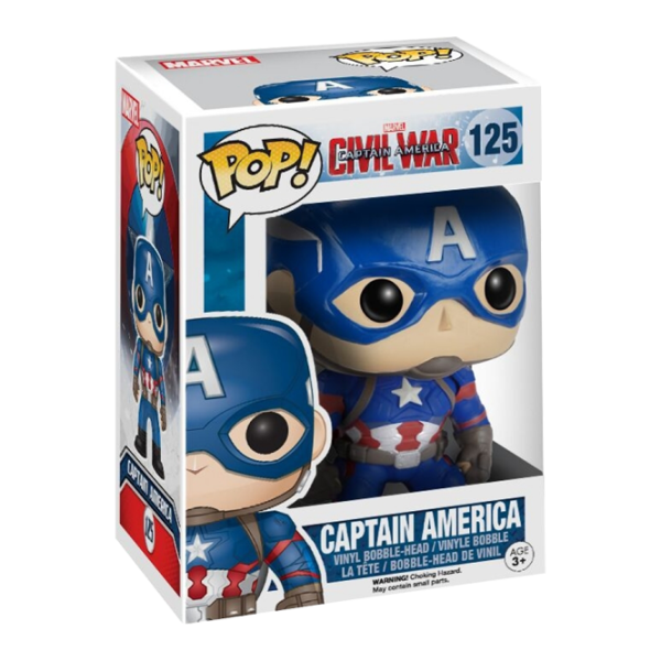 Виниловые фигурки Funko Marvel Civil War: Captain America Синий photo 1