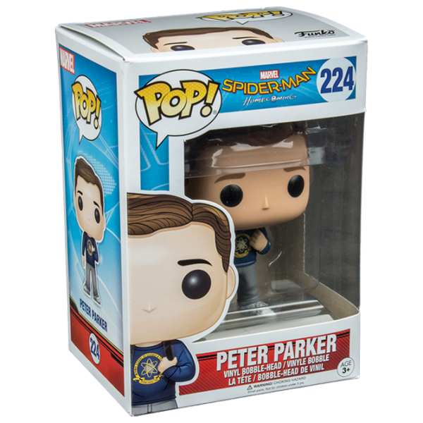 Figurină Funko Spider-Man Homecoming Peter Parker 3+/ Black photo 1 Figurină Funko Spider-Man Homecoming Peter Parker 3+/ Black photo 1