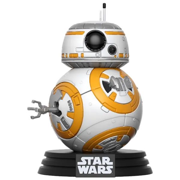 Figurină Funko Star Wars EP8: BB-8 3+ / White photo 1 Figurină Funko Star Wars EP8: BB-8 3+ / White photo 1