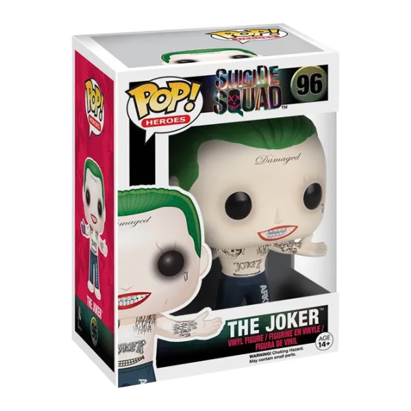 Виниловые фигурки Funko Suicide Squad: Joker Shirtless Белый photo 1