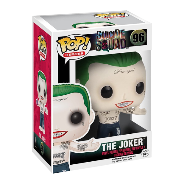 Виниловые фигурки Funko Suicide Squad: Joker Shirtless Белый photo 1