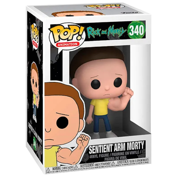 Фигурка Funko Rick And Morty Rick And Morty: Sentient Arm Morty 17+/ Желтый photo 1