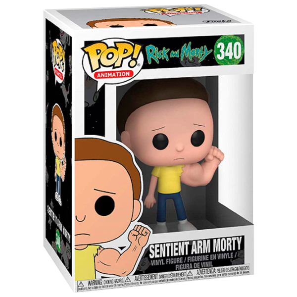 Фигурка Funko Rick And Morty Rick And Morty: Sentient Arm Morty 17+/ Желтый photo 1