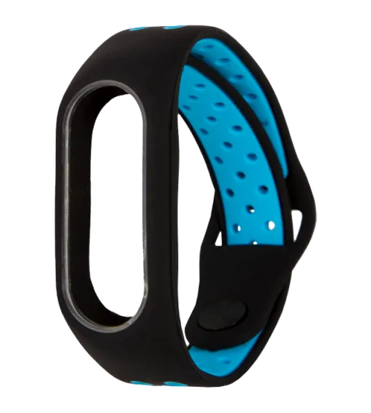 Xiaomi Mi Band 2 Bratara Black-Blue 10.6 mm/ Blue Black photo 1