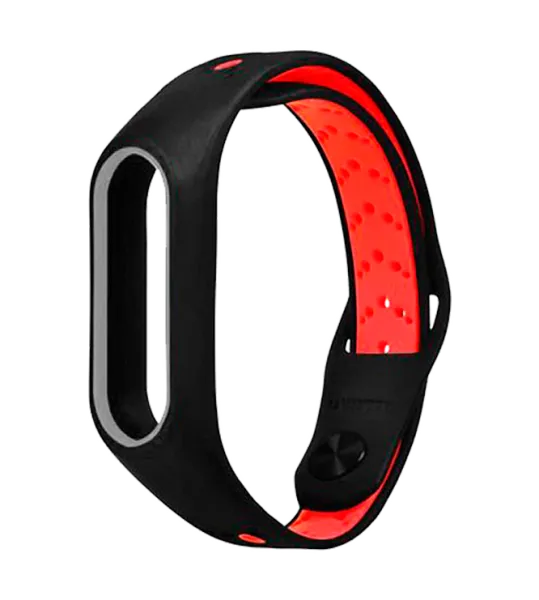 Xiaomi Mi Band 2 Bratara Black-Red 10.6 mm/ Красный Черный photo 1 Xiaomi Mi Band 2 Bratara Black-Red 10.6 mm/ Красный Черный photo 1