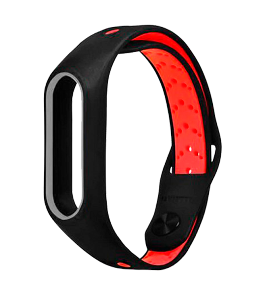 Xiaomi Mi Band 2 Bratara Black-Red 10.6 mm/ Красный Черный photo 1 Xiaomi Mi Band 2 Bratara Black-Red 10.6 mm/ Красный Черный photo 1