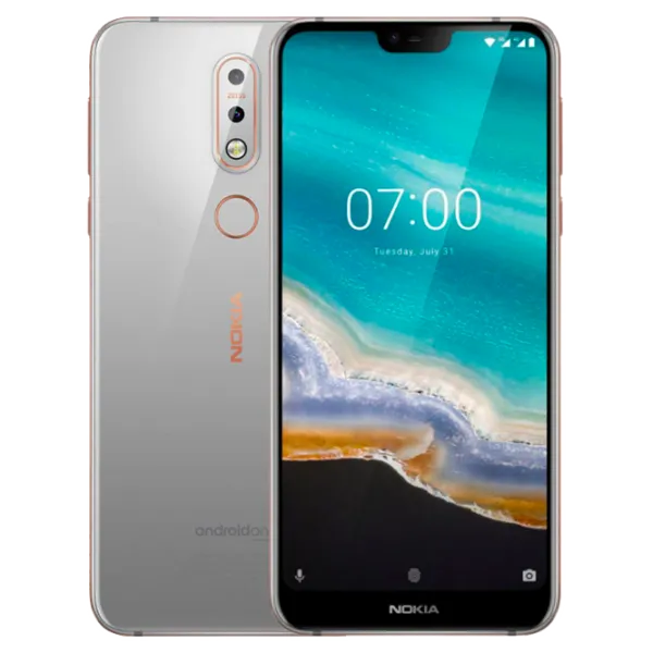 Nokia 7.1 4 ГБ/ 64 ГБ/ Dual SIM/ Steel Серебристый photo 1