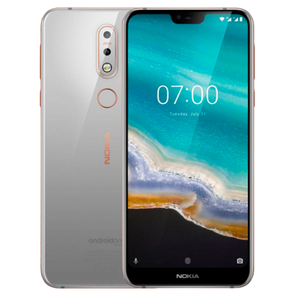 Nokia 7.1 4 ГБ/ 64 ГБ/ Dual SIM/ Steel Серебристый photo 1